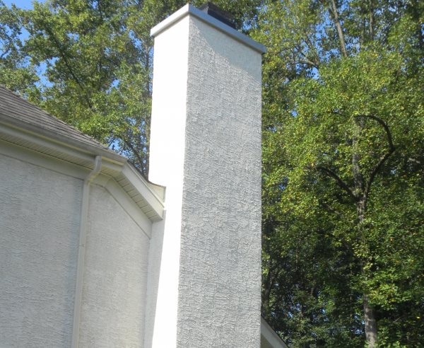 stucco chimneys